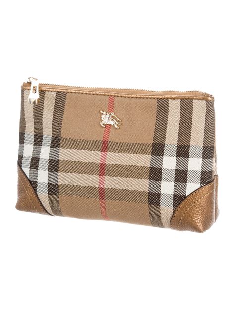 black burberry makeup bag|Burberry cosmetic bags.